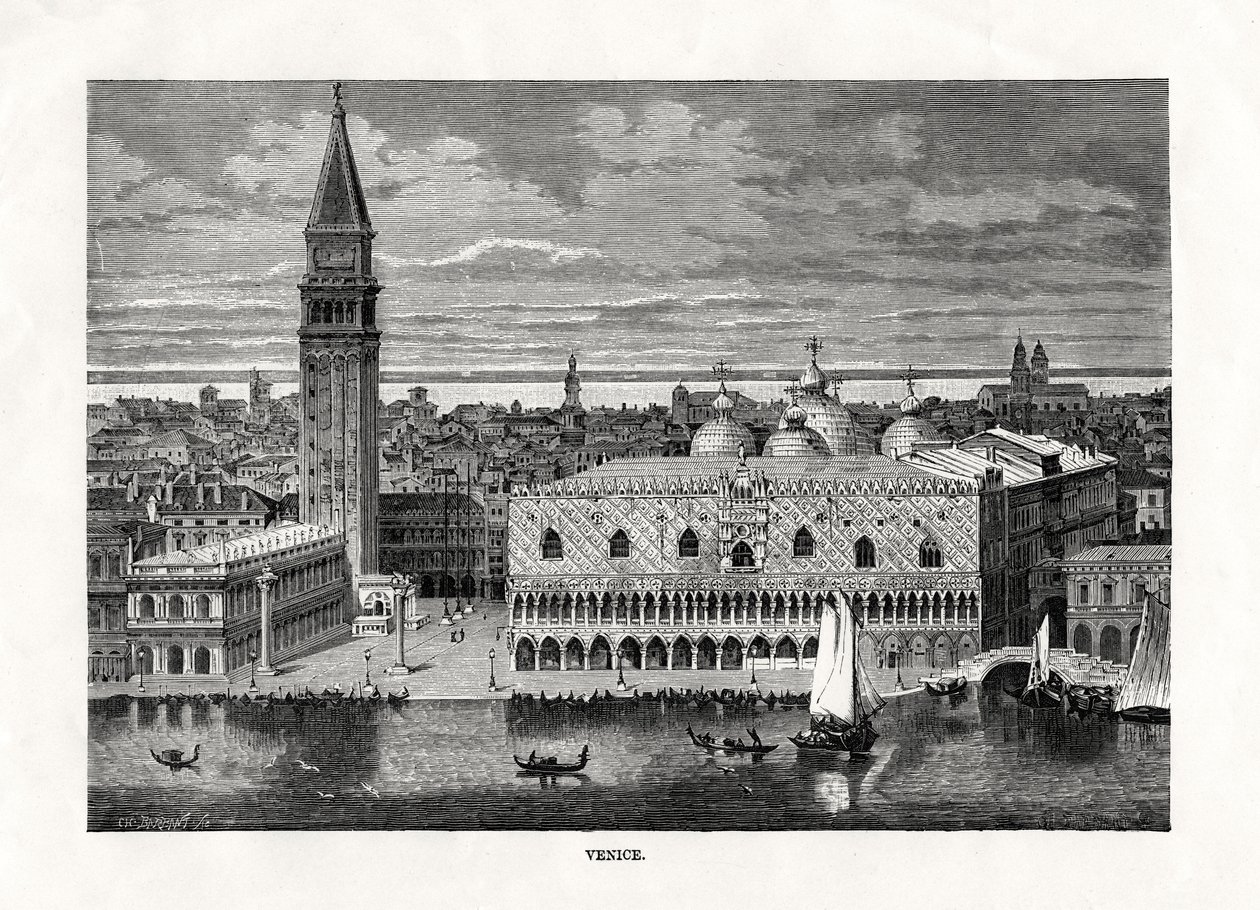 البندقية ، إيطاليا ، 1879 بواسطة تشارلز باربانت
