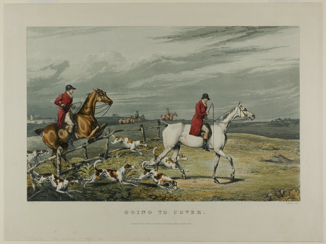 الذهاب إلى الغلاف ، من Fox Hunting بواسطة تشارلز بنتلي