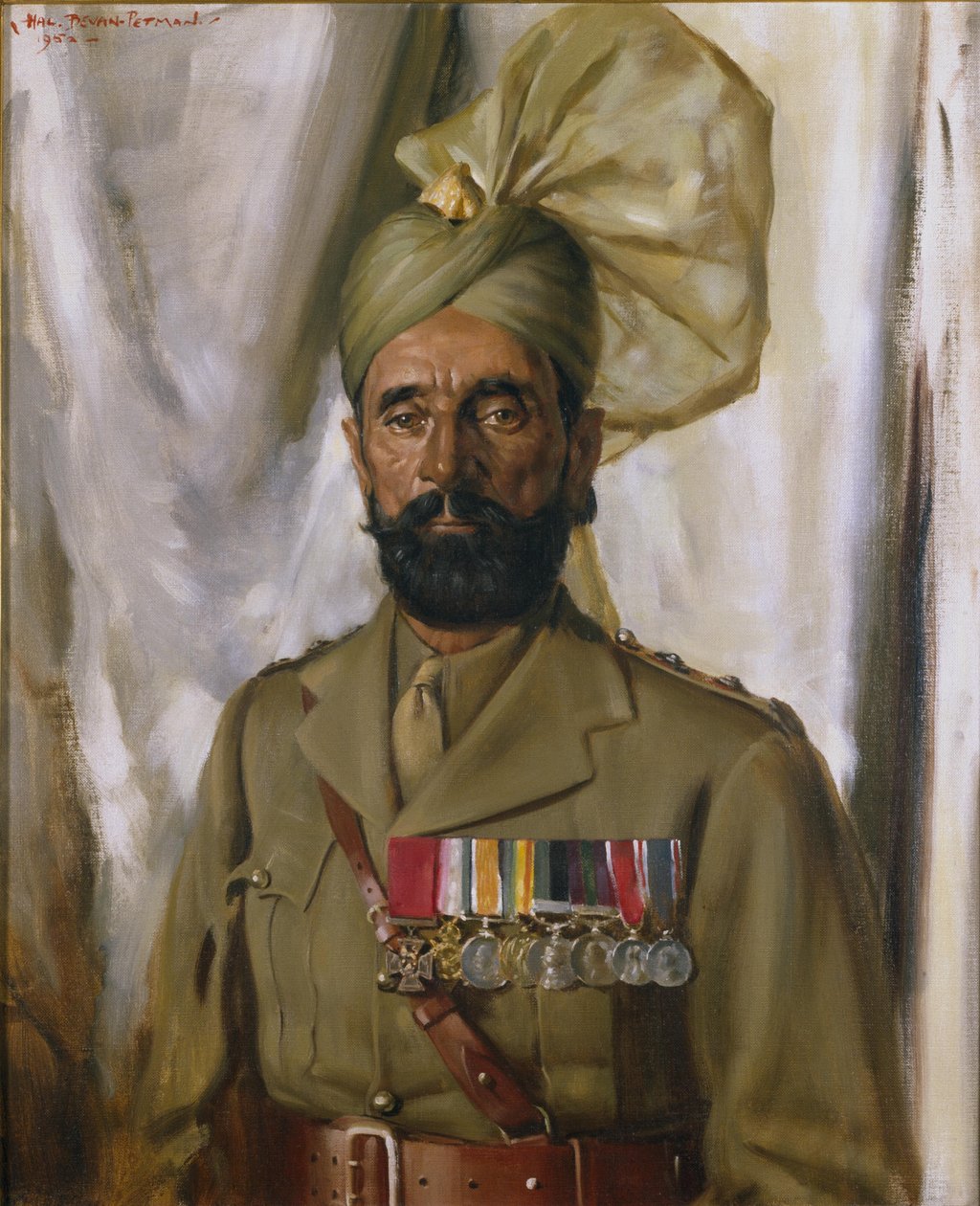 Subadar Khudadad Khan VC ، فوج البلوش العاشر ، c.1914-35 بواسطة تشارلز بيفان