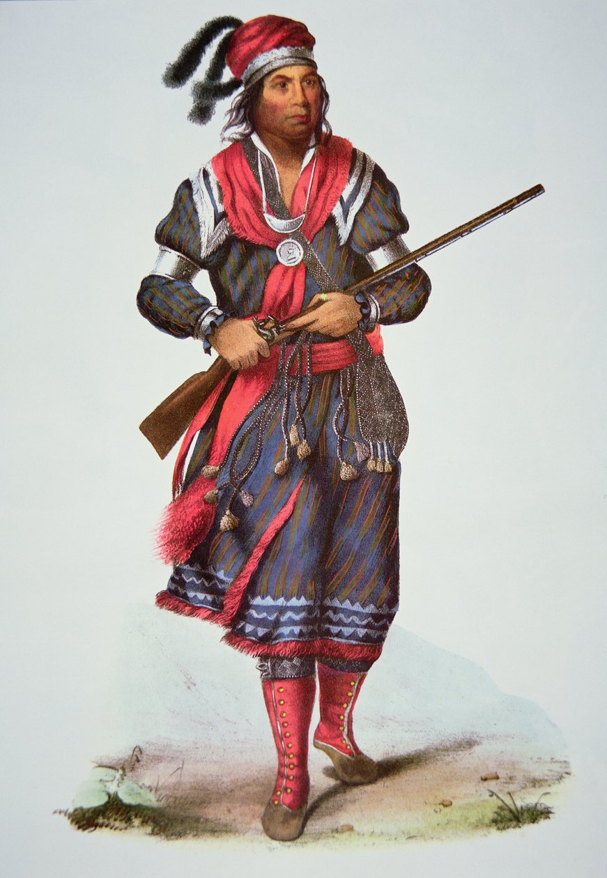 Chief Tukosee Mathla بواسطة تشارلز بيرد كينج
