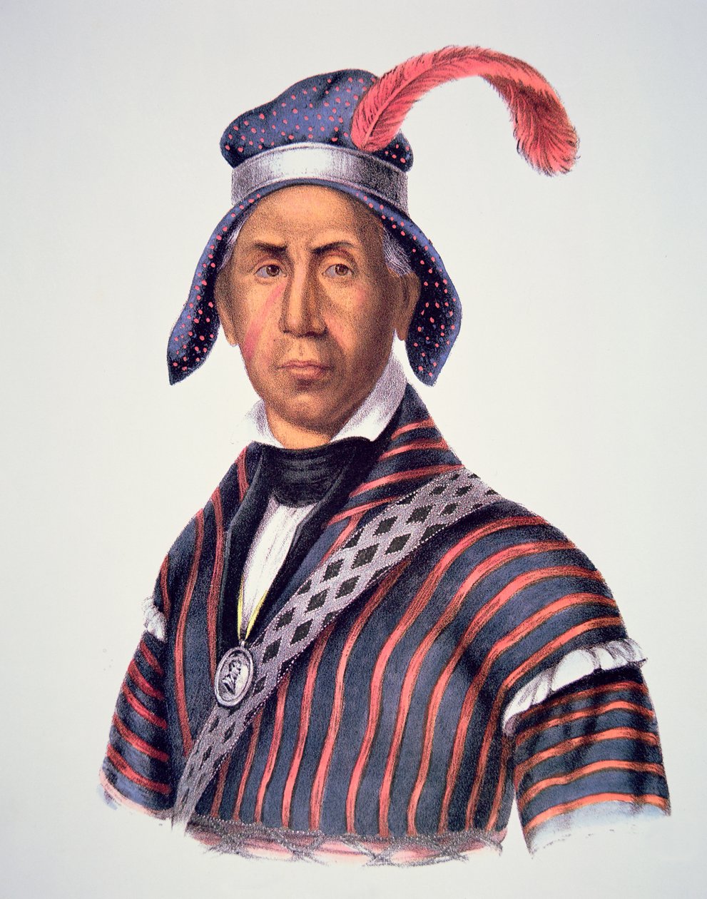 "ماد وولف" 1825 (ليثو ملون) بواسطة تشارلز بيرد كينج