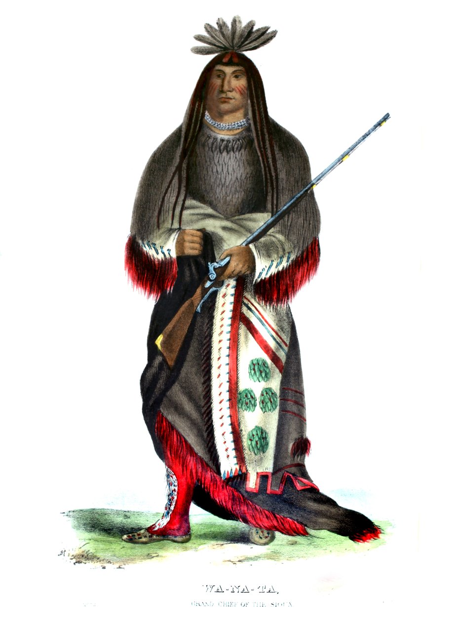 Wanata ("الشاحن") ، كبير زعماء Sioux بواسطة تشارلز بيرد كينج