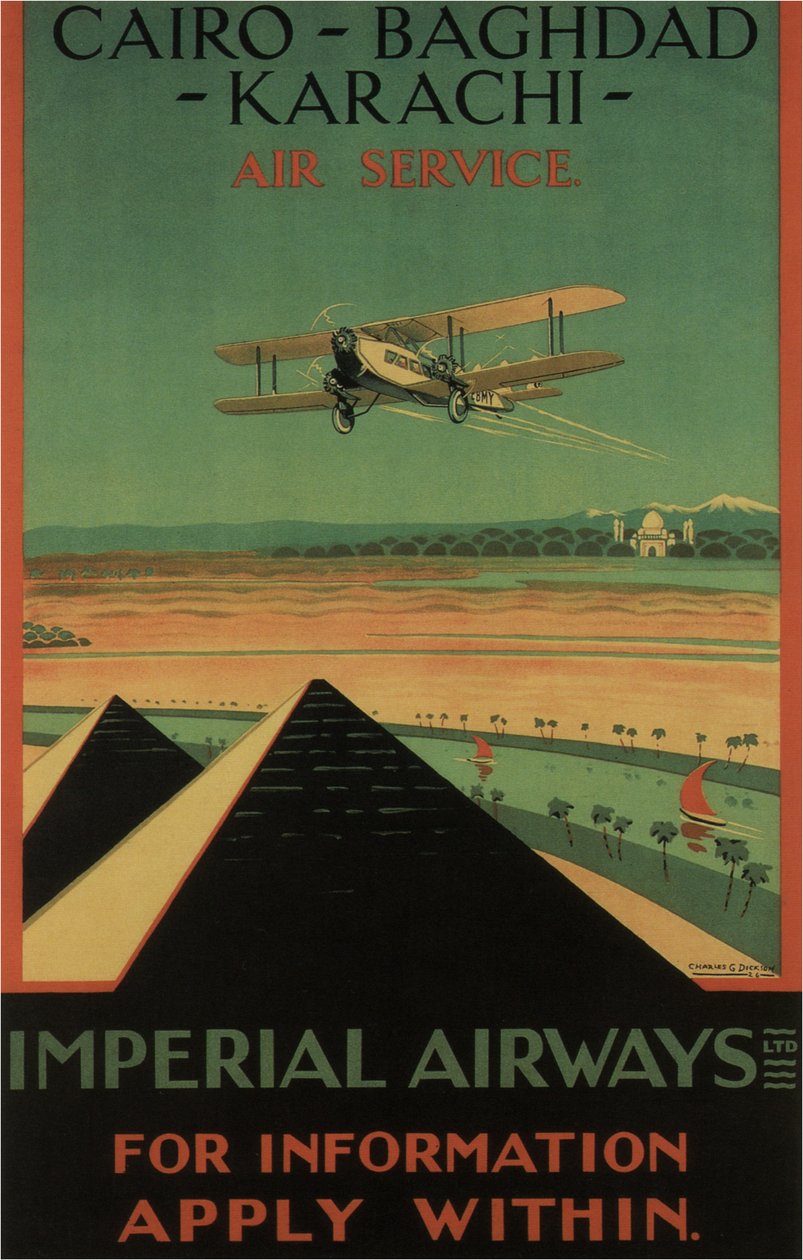 الخطوط الجوية الإمبراطورية ، 1926 بواسطة تشارلز سي ديكسون