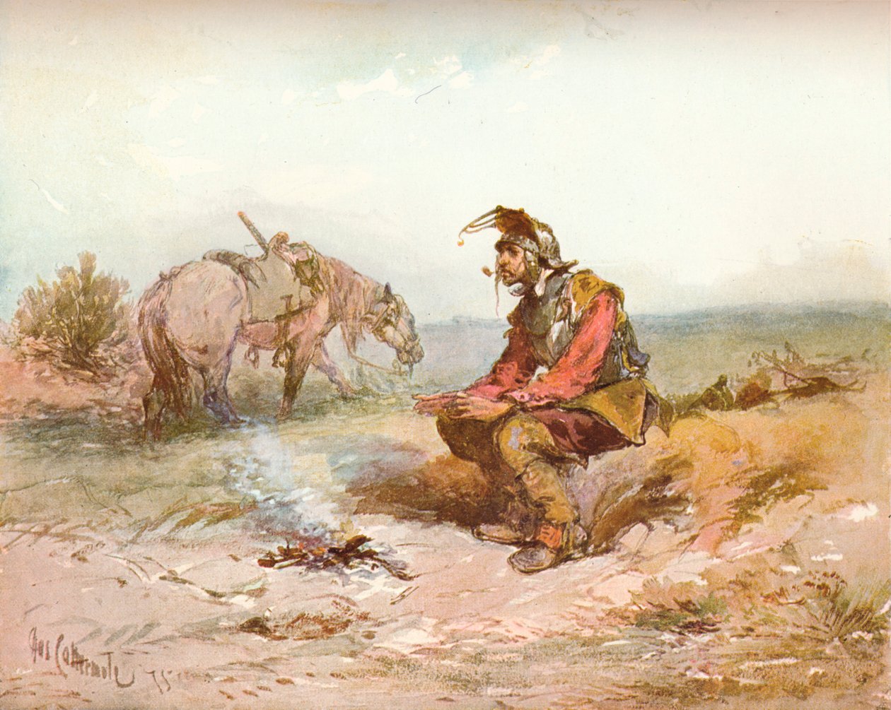 Langham Sketch: The Bivouac ، c1885 بواسطة تشارلز كاتيرمول