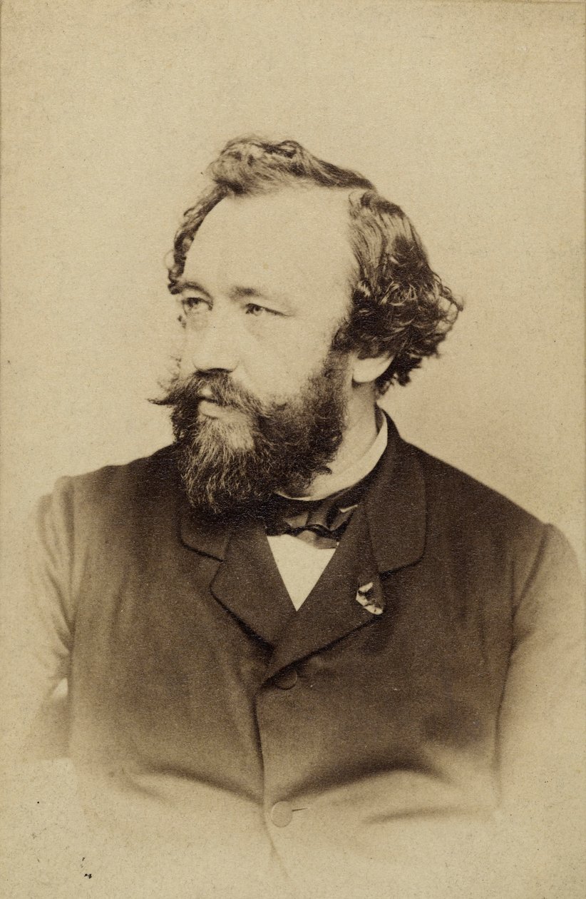 صورة لأدولف ساكس 1814-1894 ، حوالي 1860. بواسطة تشارلز كلاركينجتون
