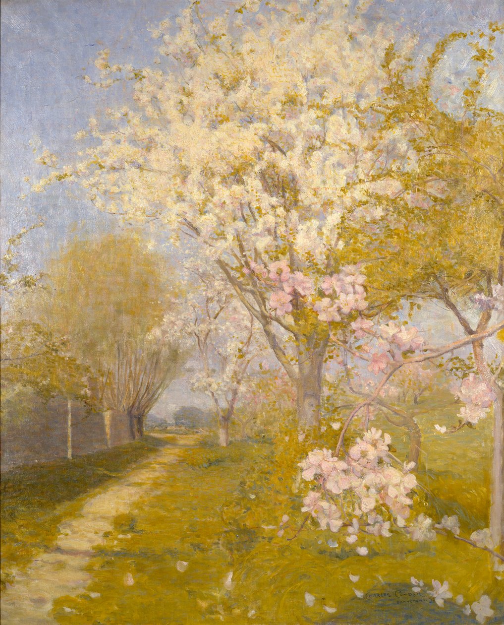 Apple Blossom at Dennemont ، 1893 بواسطة تشارلز إدوارد كوندر