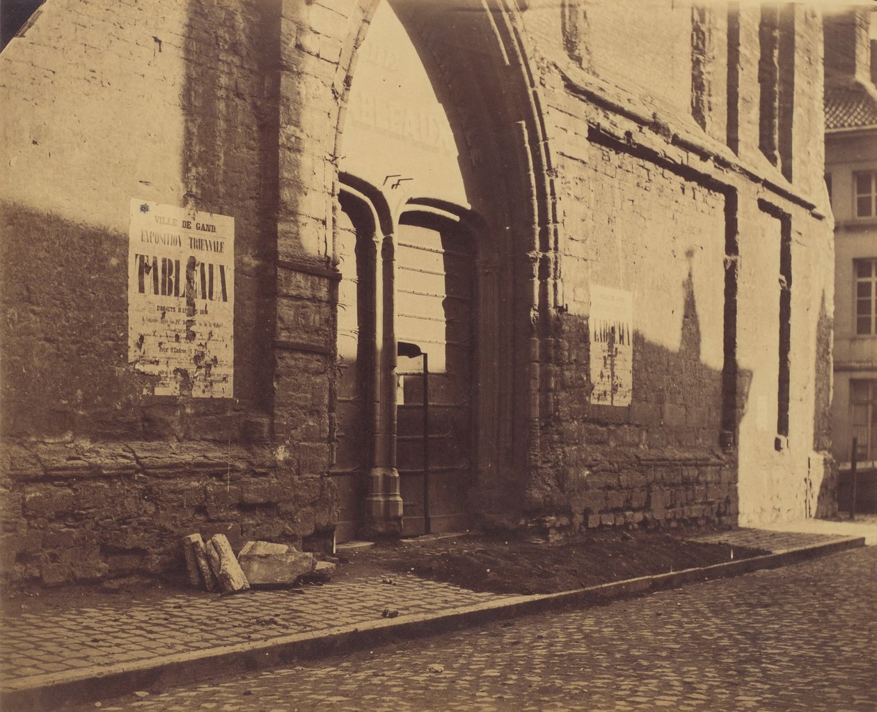 [باب Predikheevenkerk ، جنت ، بلجيكا] ، كاليفورنيا. 1858. بواسطة تشارلز دي هوي