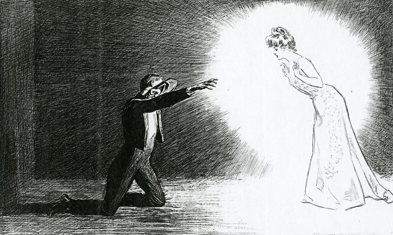 فراشة أخرى ، 1902 بواسطة تشارلز دانا جيبسون