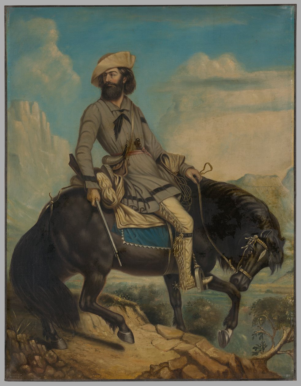 Long Jakes (نسخه الفنان بعد نسخة أصلية عام 1844) بواسطة تشارلز دياس