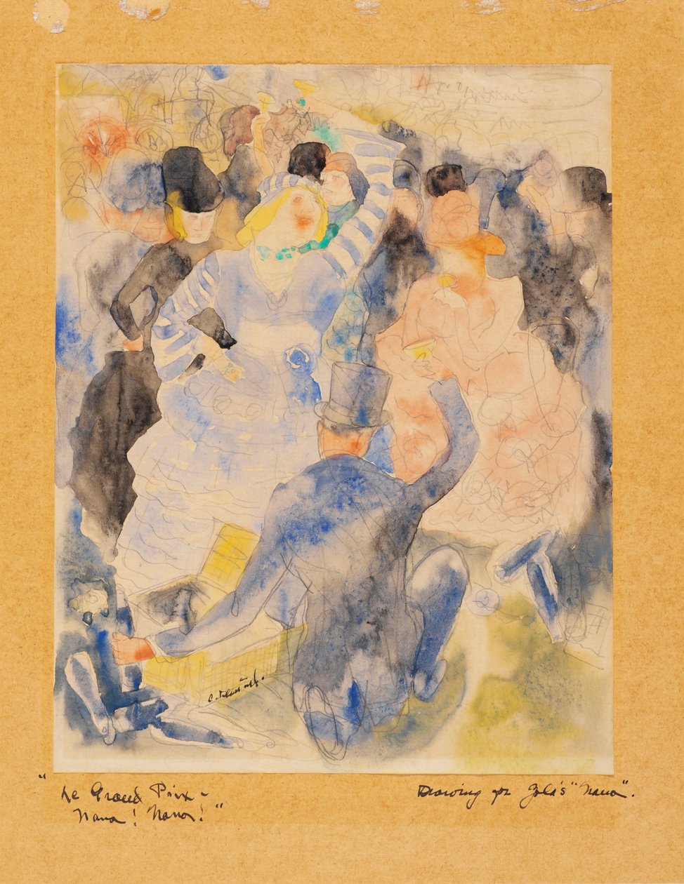 زولاس نانا ، 1915-1916 (مرحاض على ورق) بواسطة تشارلز ديموت