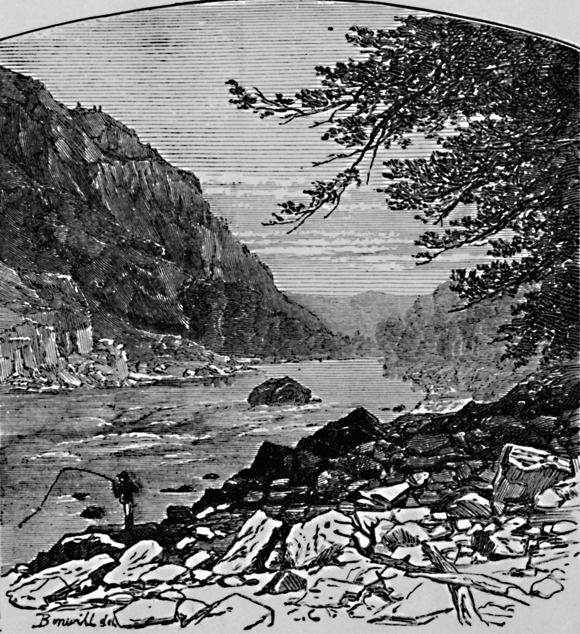 كانون السفلى ، 1883 بواسطة تشارلز إي. بونويل