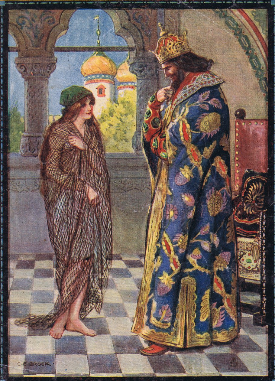 صورة توضيحية من قصص أطفال من أساطير رومانية بقلم موسى جاستر (1856-1939) 1921 بواسطة تشارلز إدموند بروك