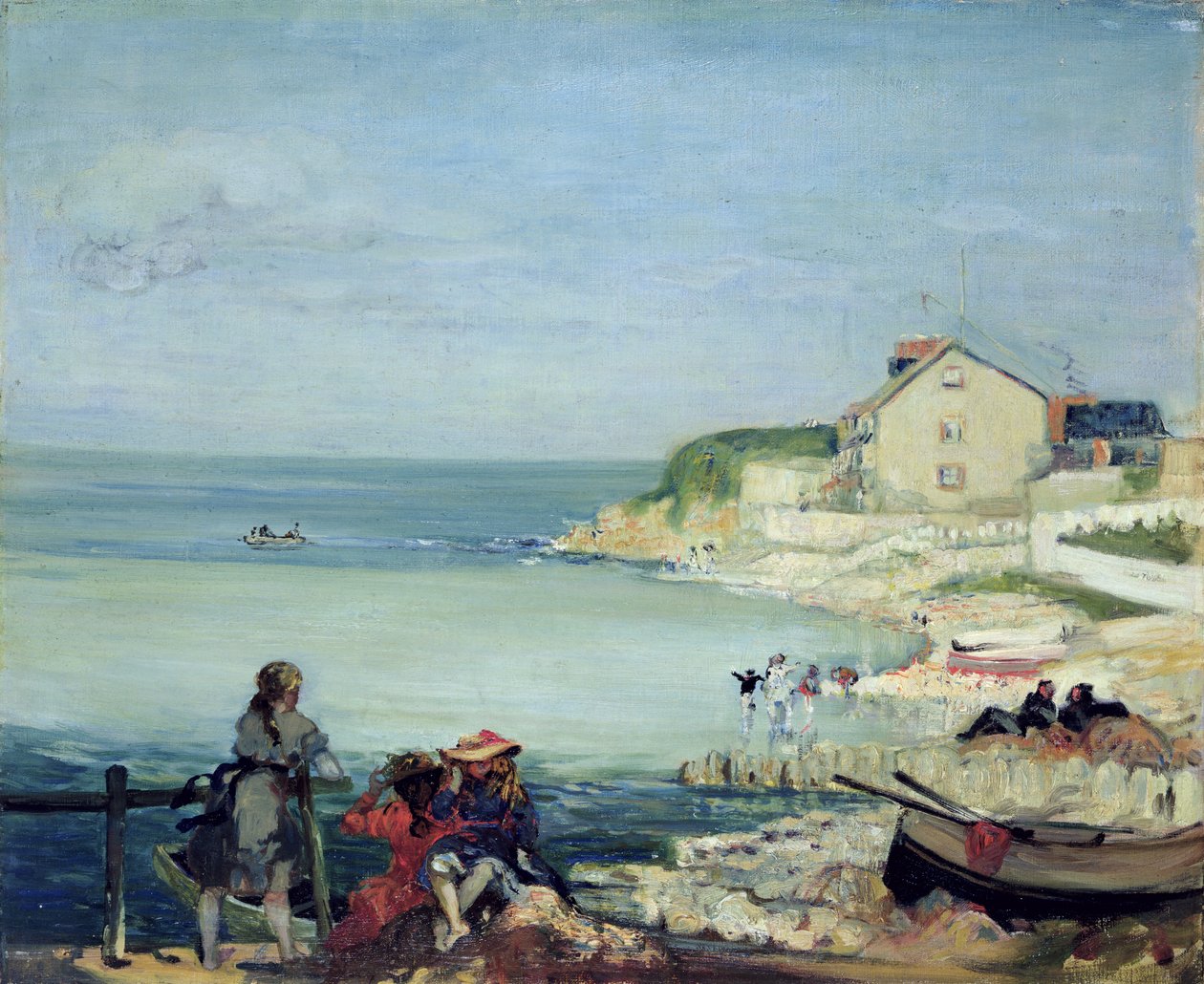 مشهد الشاطئ ، Swanage بواسطة تشارلز إدوارد كوندر