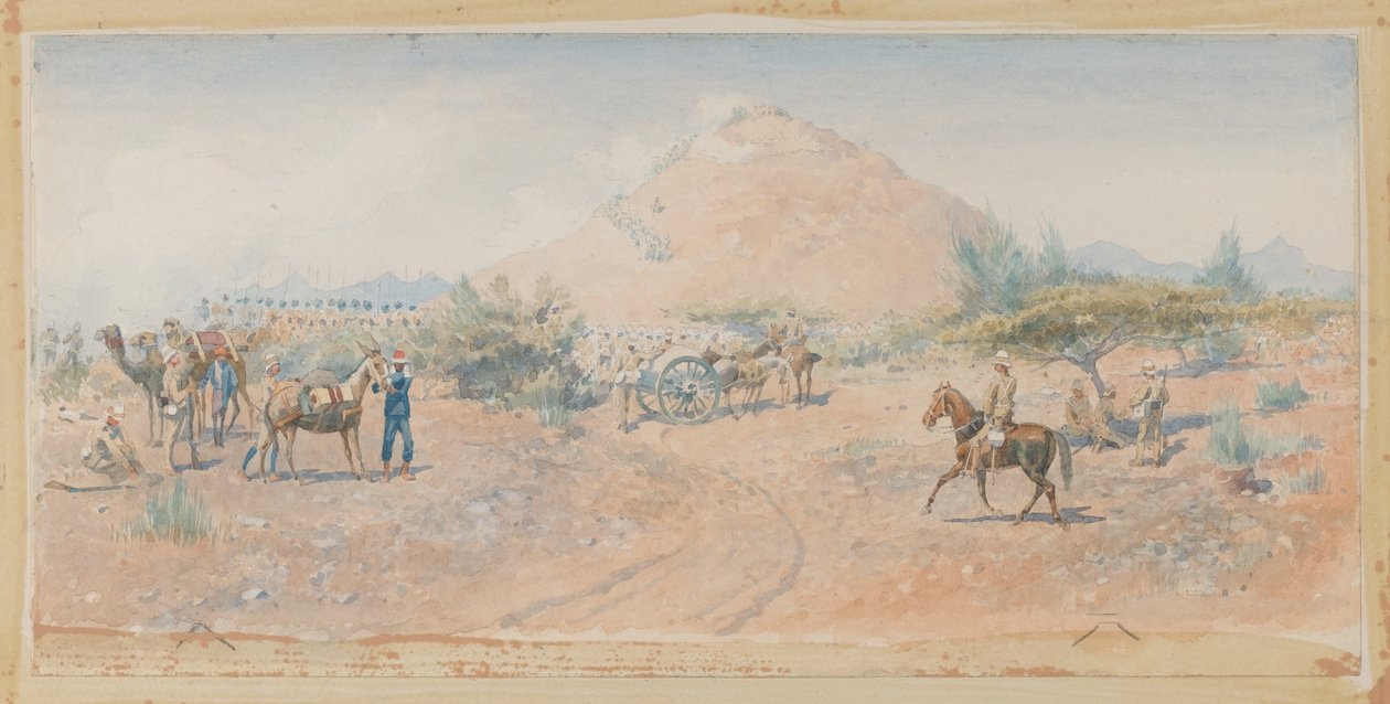 القتال في حاشن 1885؟ 1885 بواسطة تشارلز إدوين فريب