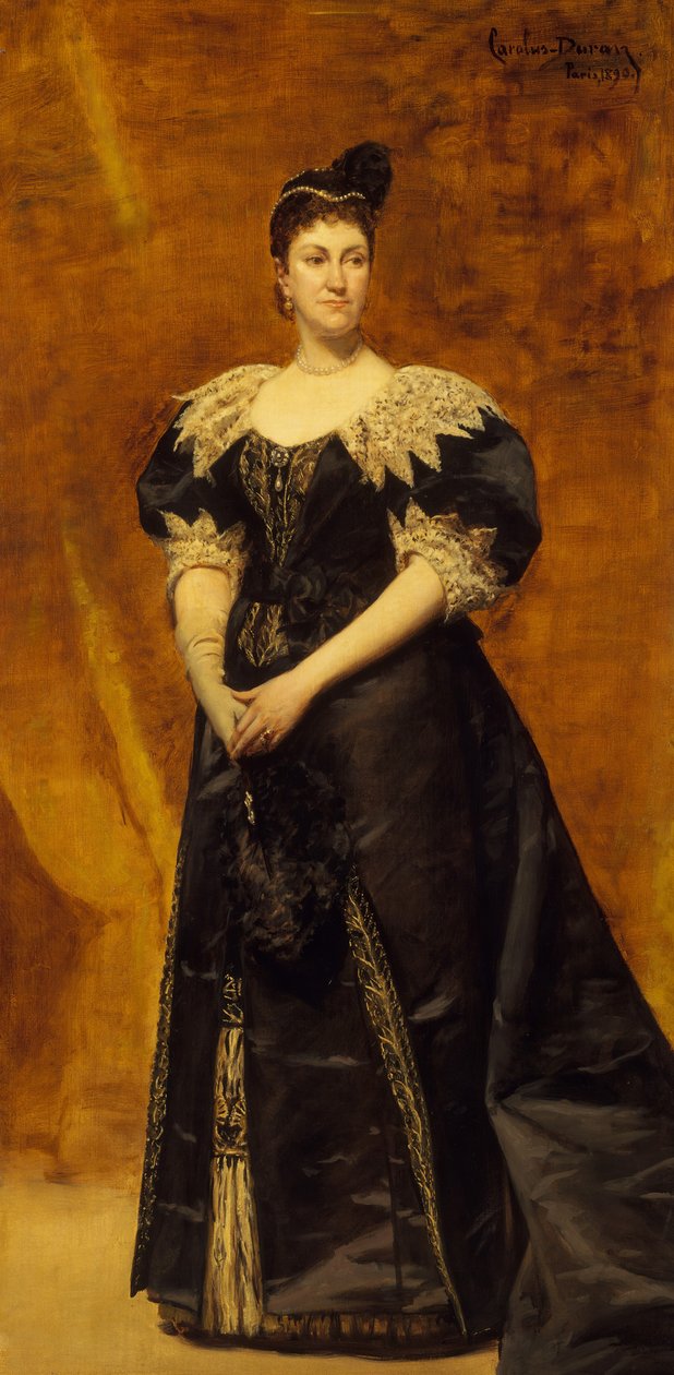 السيدة ويليام أستور كارولين ويبستر شيرمرهورن ، 1831-1908 ، 1890. بواسطة تشارلز إميل أوغست كارولوس دوران