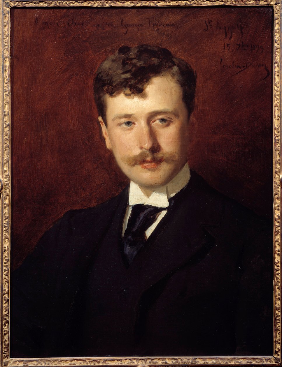 بورتريه جورج فيديو (1862-1921) كاتب درامي. لوحة لإميل أوغست كارولوس دوران (1837-1917) بواسطة تشارلز إميل أوغست كارولوس دوران