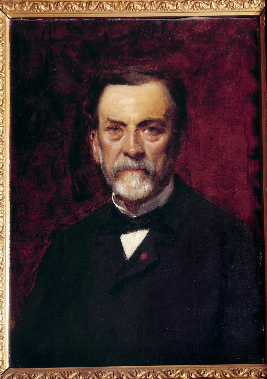صورة لويس باستور (1822-1895) لوحة لإميل أوغست كارولوس دوران (1837-1917) باريس القرن التاسع عشر ، متحف باستور بواسطة تشارلز إميل أوغست كارولوس دوران