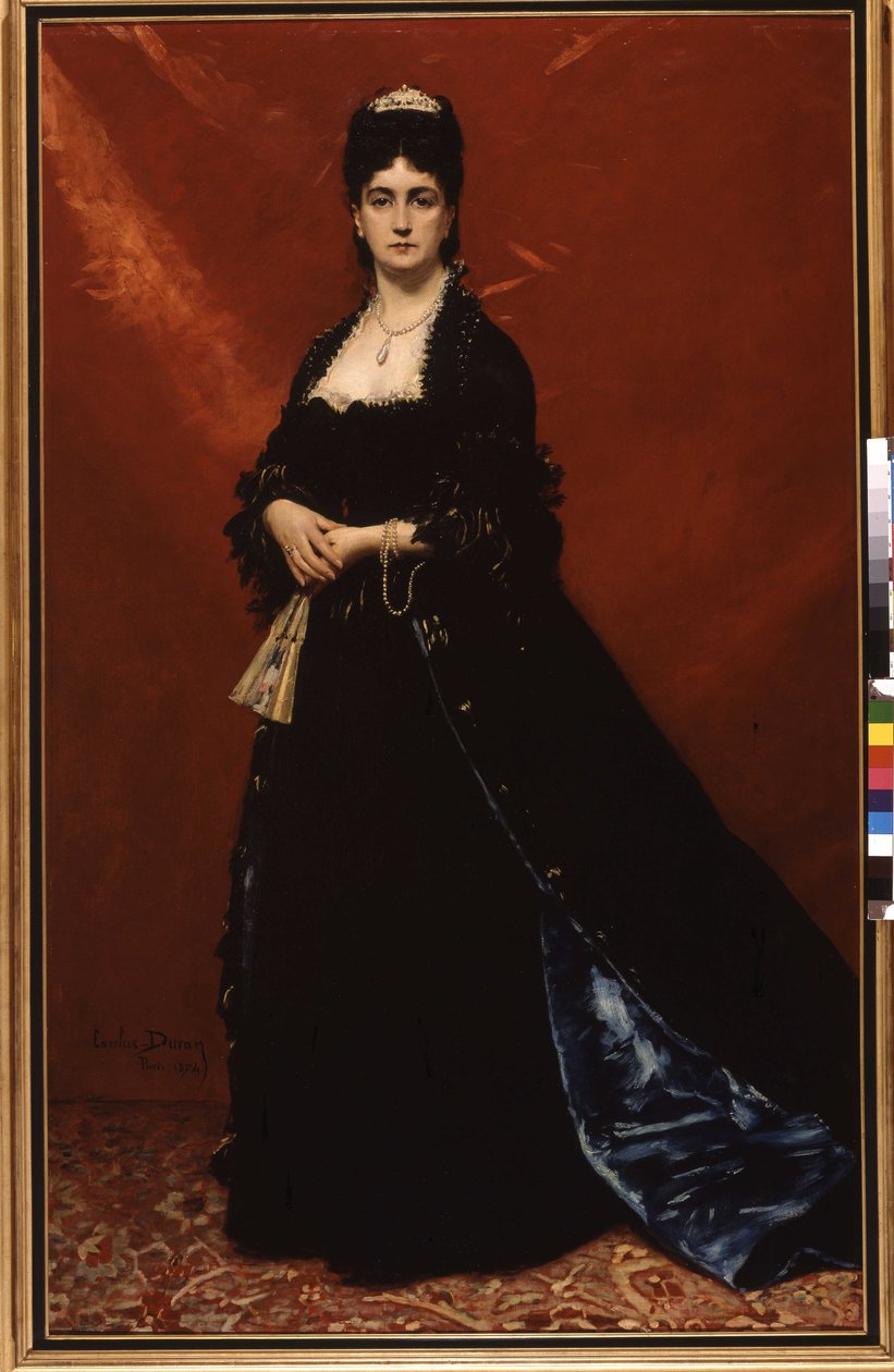 Portrait of Madame Goldschmidt بواسطة تشارلز إميل أوغست كارولوس دوران
