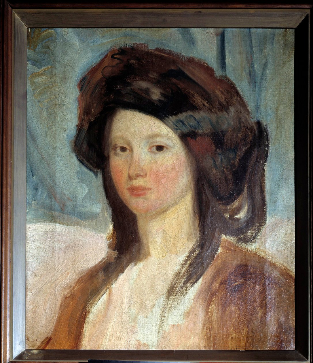 صورة جولييت درويت (1806-1883) ، ممثلة وعشيقة فيكتور هوغو لوحة لتشارلز إميل شامبارتين (1797-1883) باريس القرن التاسع عشر ، المنزل فيكتور هوغو بواسطة تشارلز إميل كالاند دي شامبارتين
