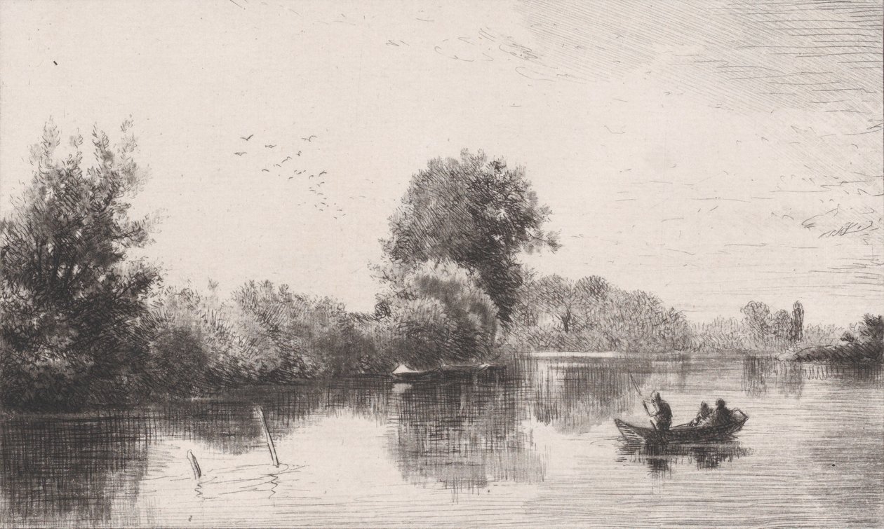 بوردز دي لا مارن ، كاليفورنيا. 1862. بواسطة تشارلز إميل جاك