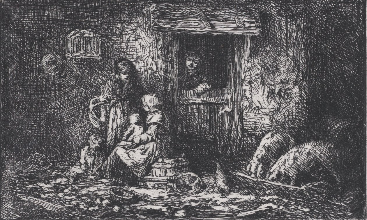 بوابة المزرعة ، كاليفورنيا. 1850. بواسطة تشارلز إميل جاك
