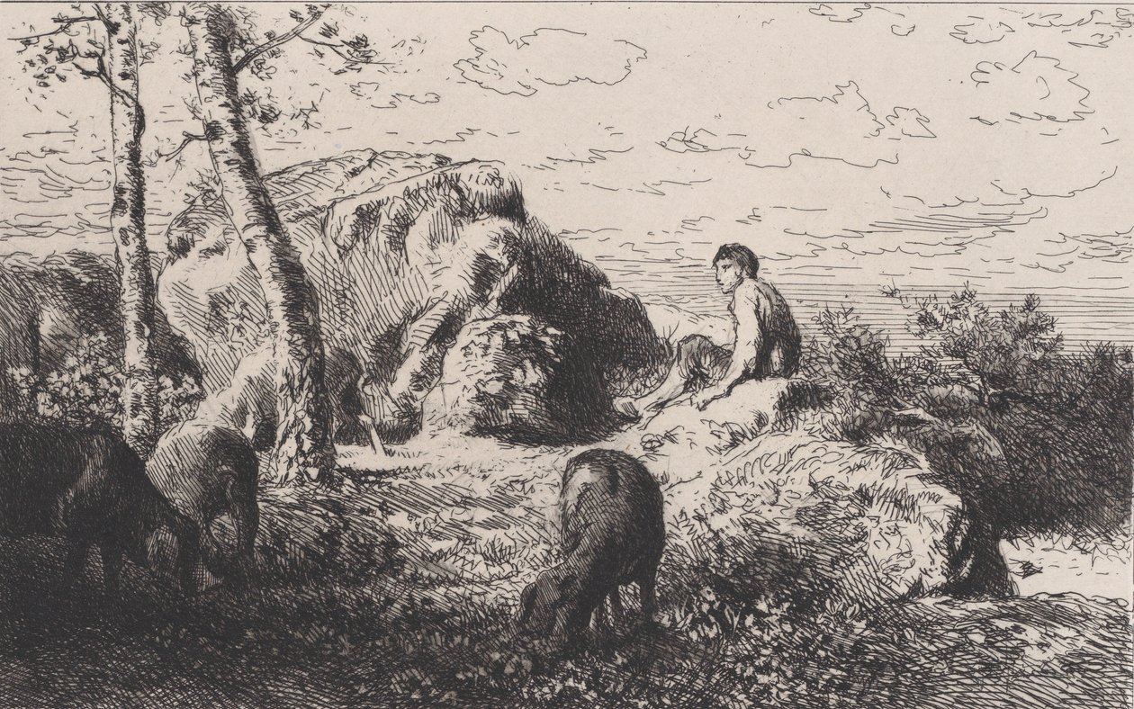 الابن الضال ، كاليفورنيا. 1868. بواسطة تشارلز إميل جاك