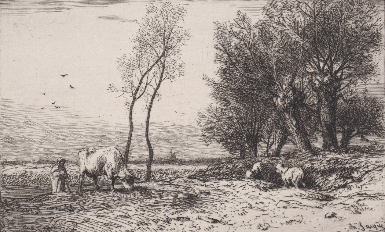 شتاء 1867. بواسطة تشارلز إميل جاك