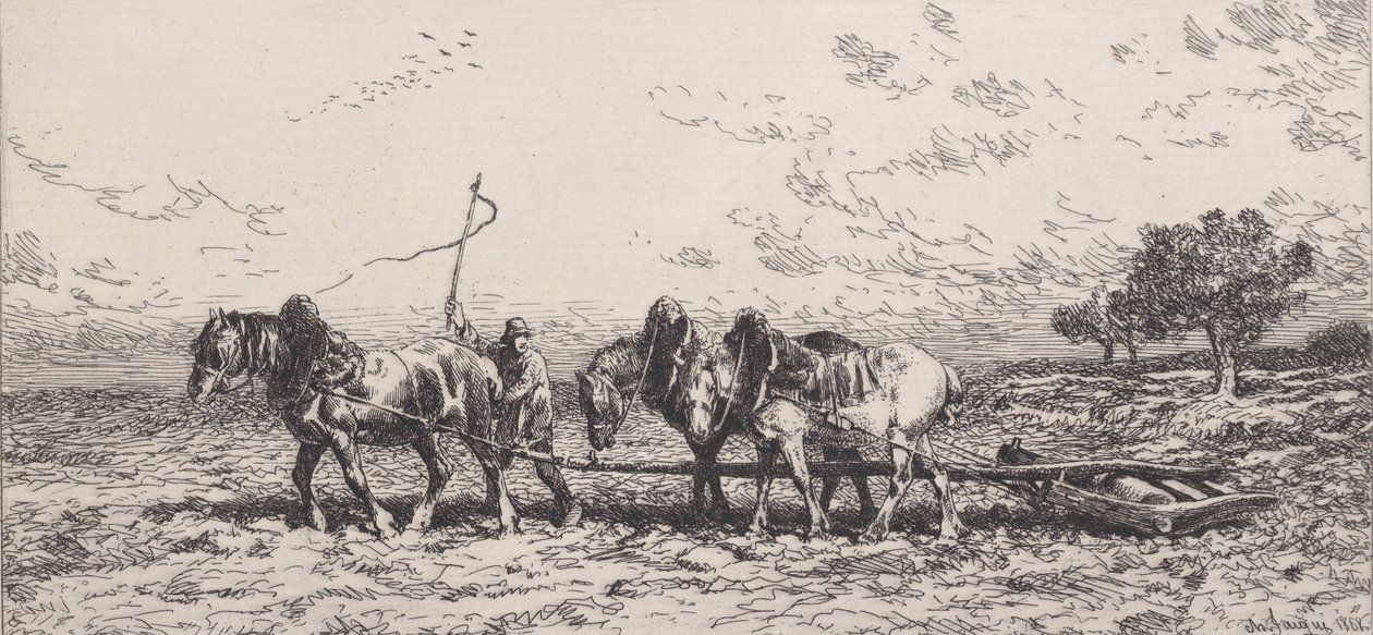 الرول 1868. بواسطة تشارلز إميل جاك