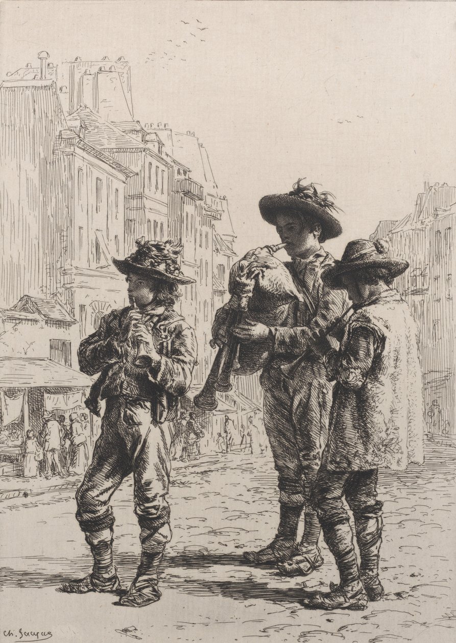 بيفيراريس ، 1864. بواسطة تشارلز إميل جاك