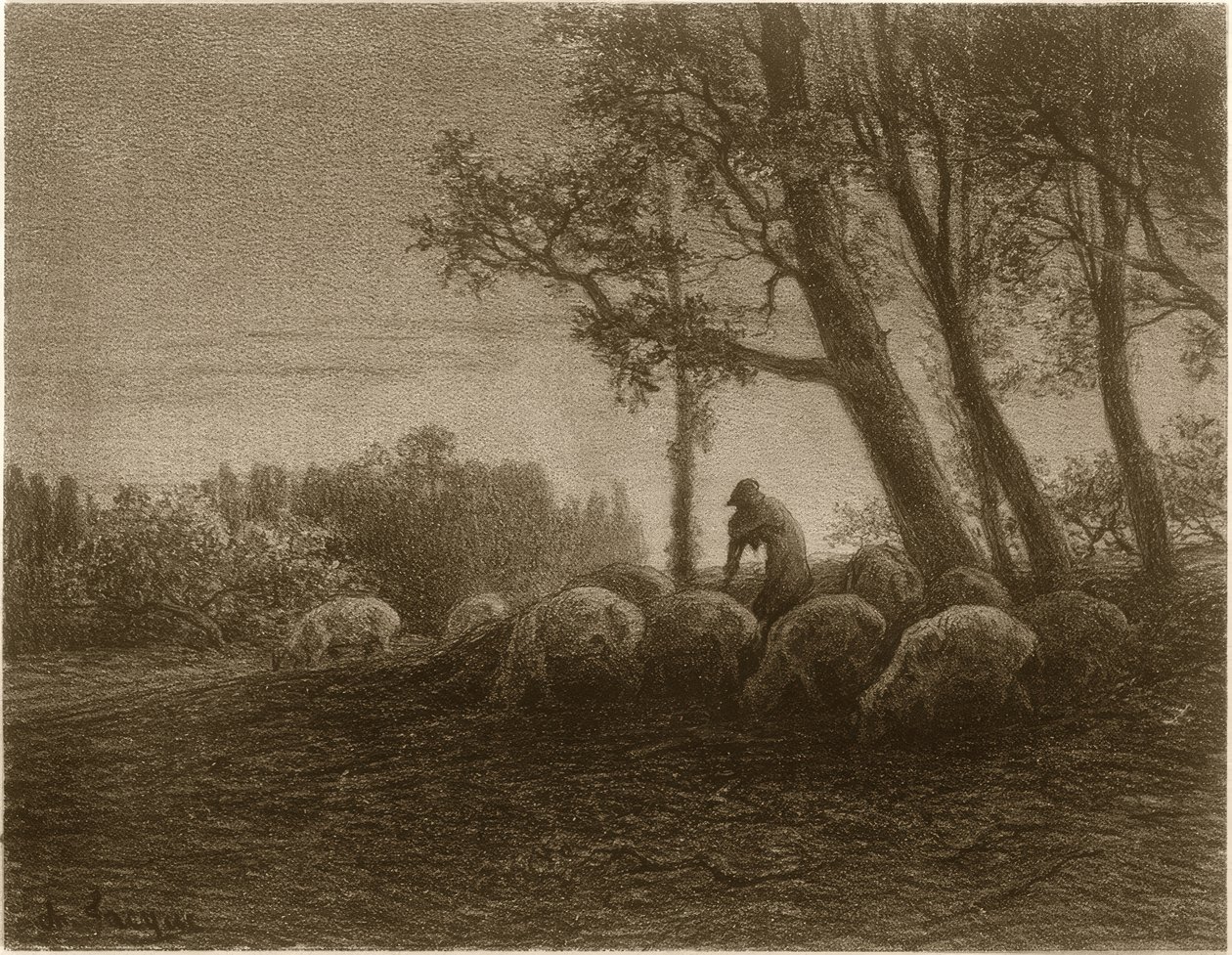 Poetische Abenddämmerung بواسطة تشارلز إميل جاك