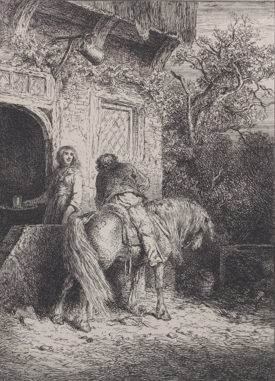 رايدر ، كاليفورنيا. 1845. بواسطة تشارلز إميل جاك