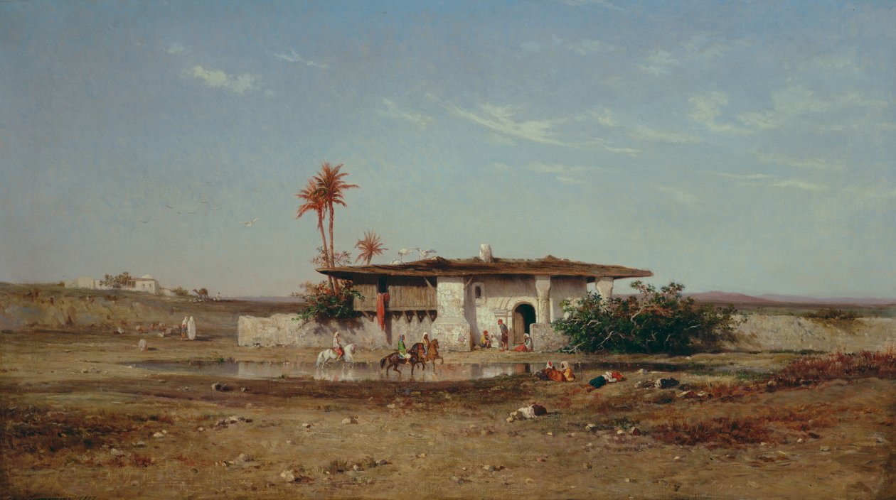 المناظر الطبيعية في شمال أفريقيا ، 1857 بواسطة شارل إميل دي تورنيمين