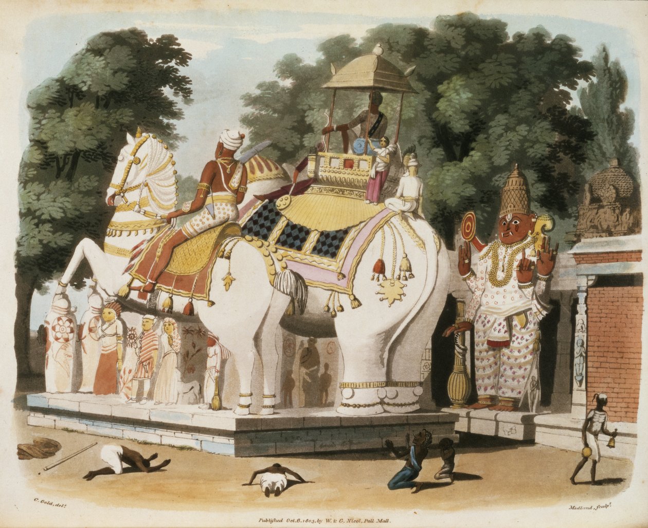 يحترم المواطنون حاكمهم ، الذي نقشه توماس ميدلاند (1755-1823) 1803 بواسطة تشارلز إميليوس جولد