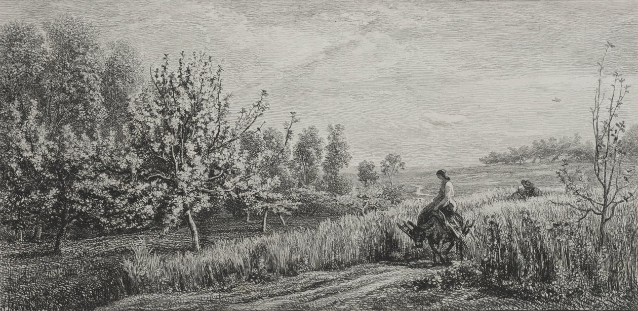 الربيع ، 1857. بواسطة تشارلز فرانسوا داوبيني