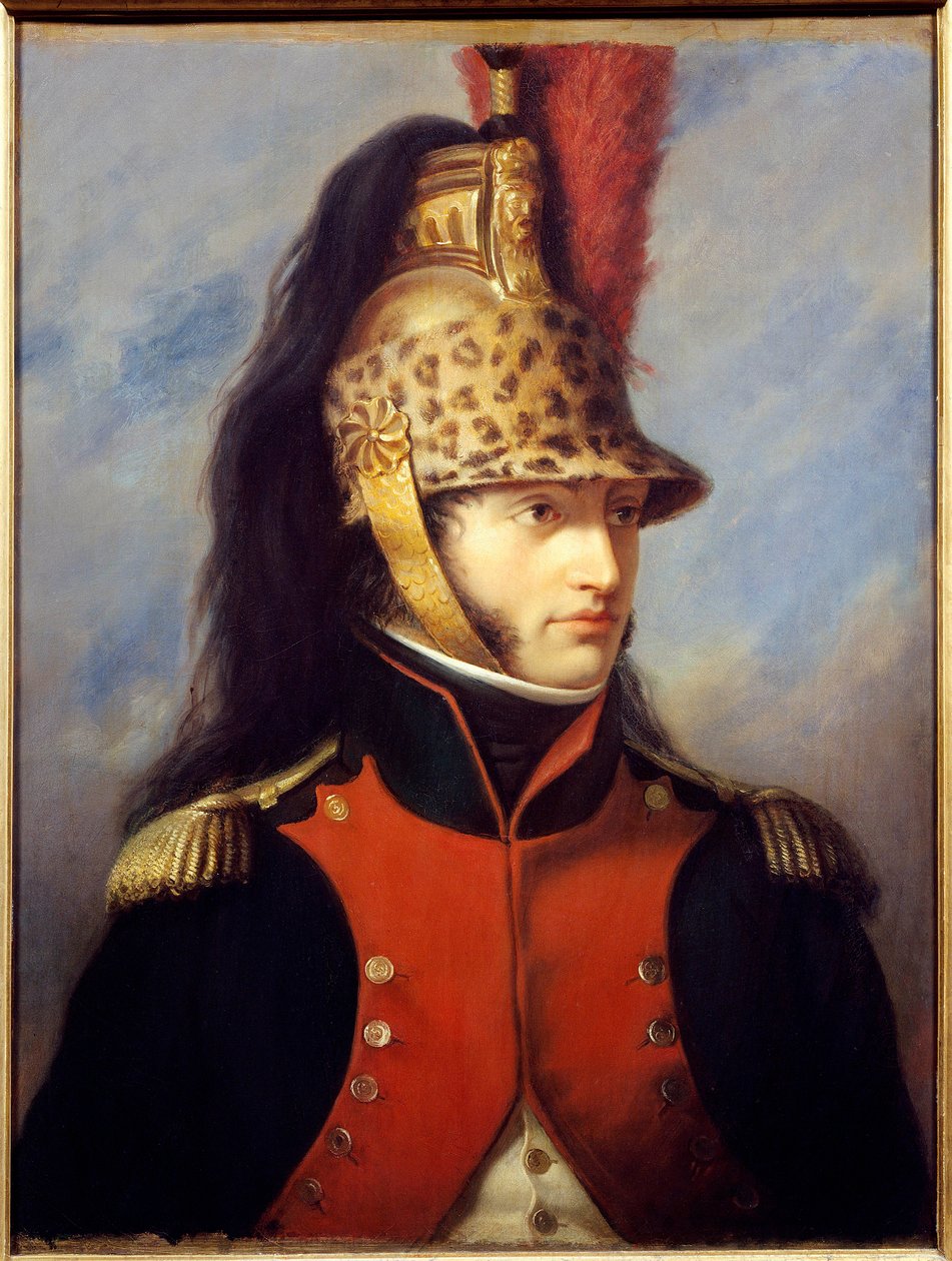 صورة لويس بونابرت (1778-1846) بالزي الرسمي للعقيد من فوج التنانين الخامس لوحة تشارلز فرانسوا جالابيرت (1819-1901) 1852 متحف القصر في مالميزون - صورة لويس بونابرت (1778-1846) في زي العقيد 5 إعادة بواسطة شارل فرانسوا جالابير
