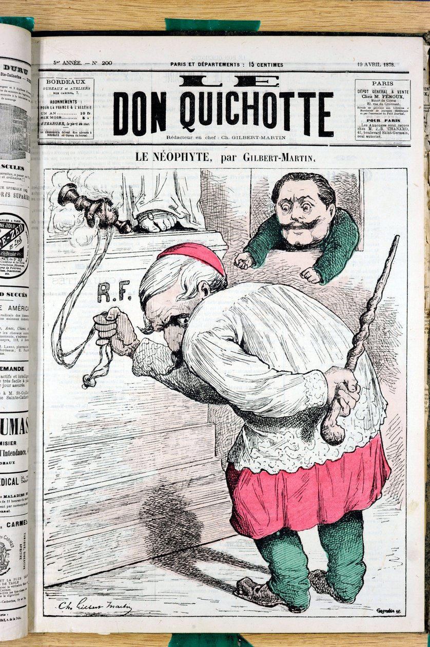 Cover of “” Le Don Quixote””, number 200, Satirique en Couleurs بواسطة تشارلز جيلبرت مارتن