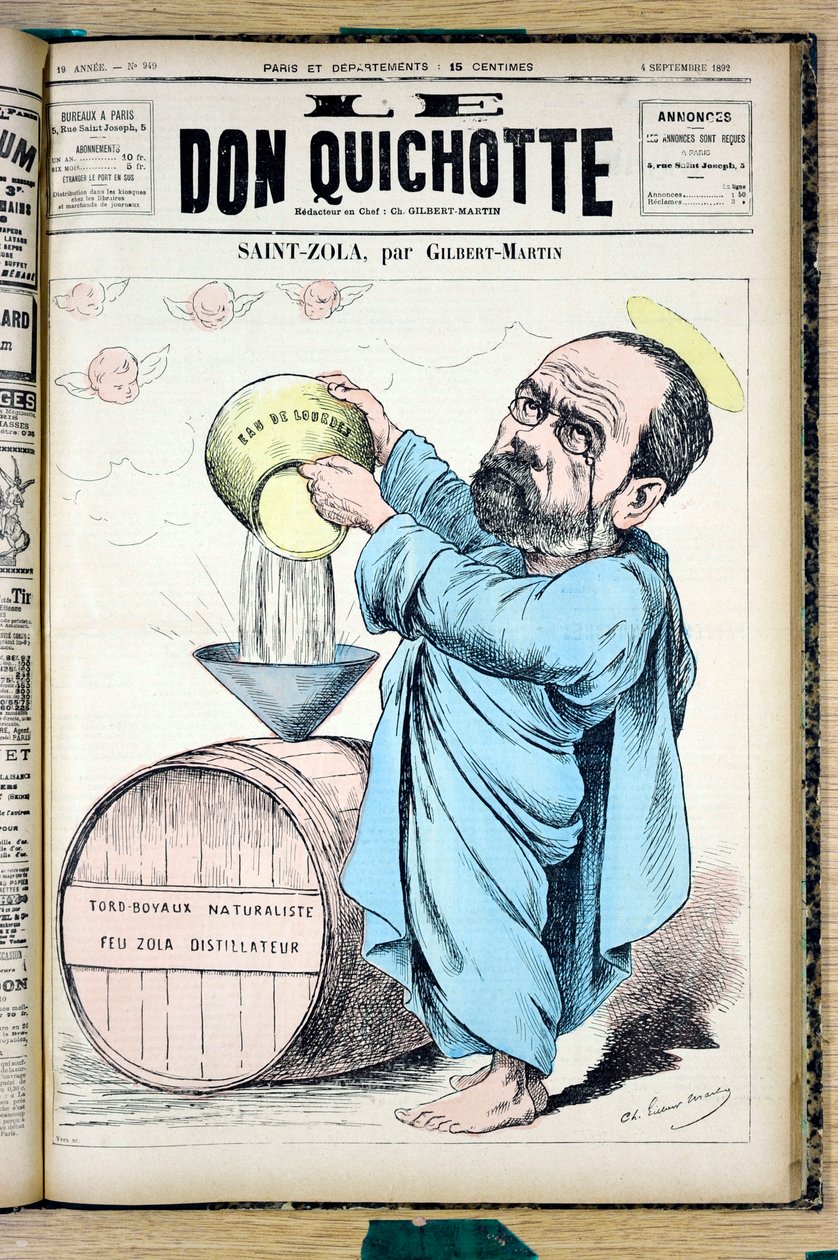 Cover of “” Le Don Quixote””, number 949, Satirique en Colours بواسطة تشارلز جيلبرت مارتن