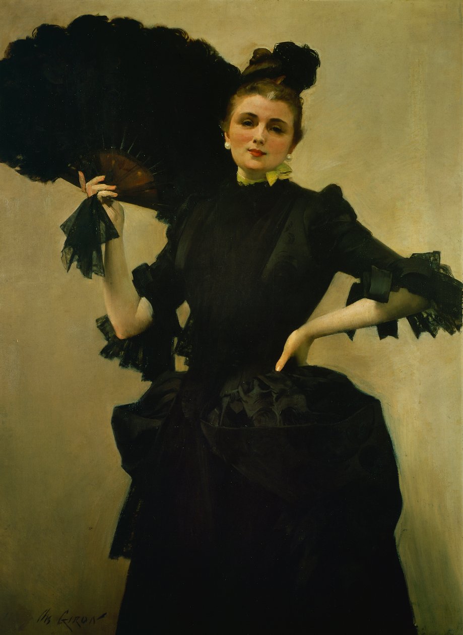 صورة للسيدة كلوسمينيل بواسطة تشارلز جيرون (1850-1914) بواسطة تشارلز جيرون