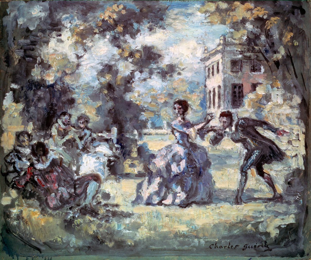 مشهد غرامي ، c1908 بواسطة تشارلز جيرين