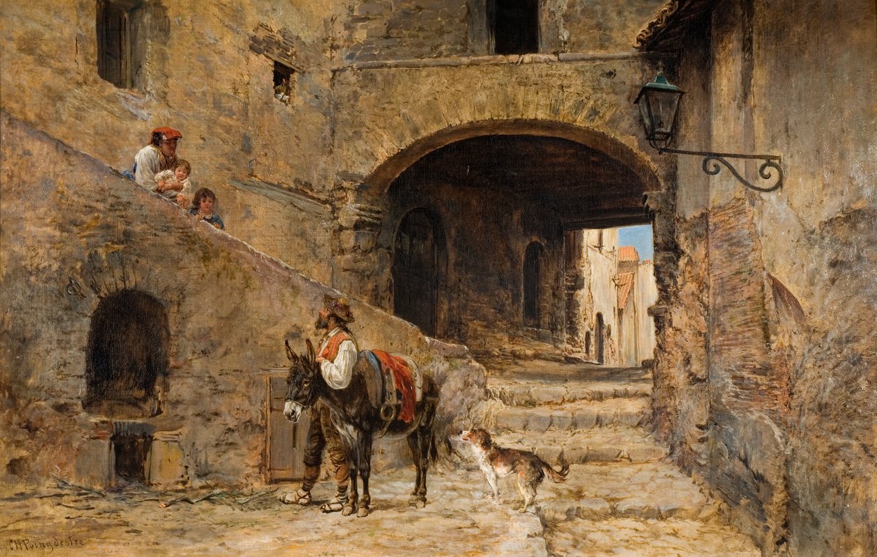 أنتيكولي كورادو على جبال سابين ، 1883 بواسطة تشارلز H. Poingdestre