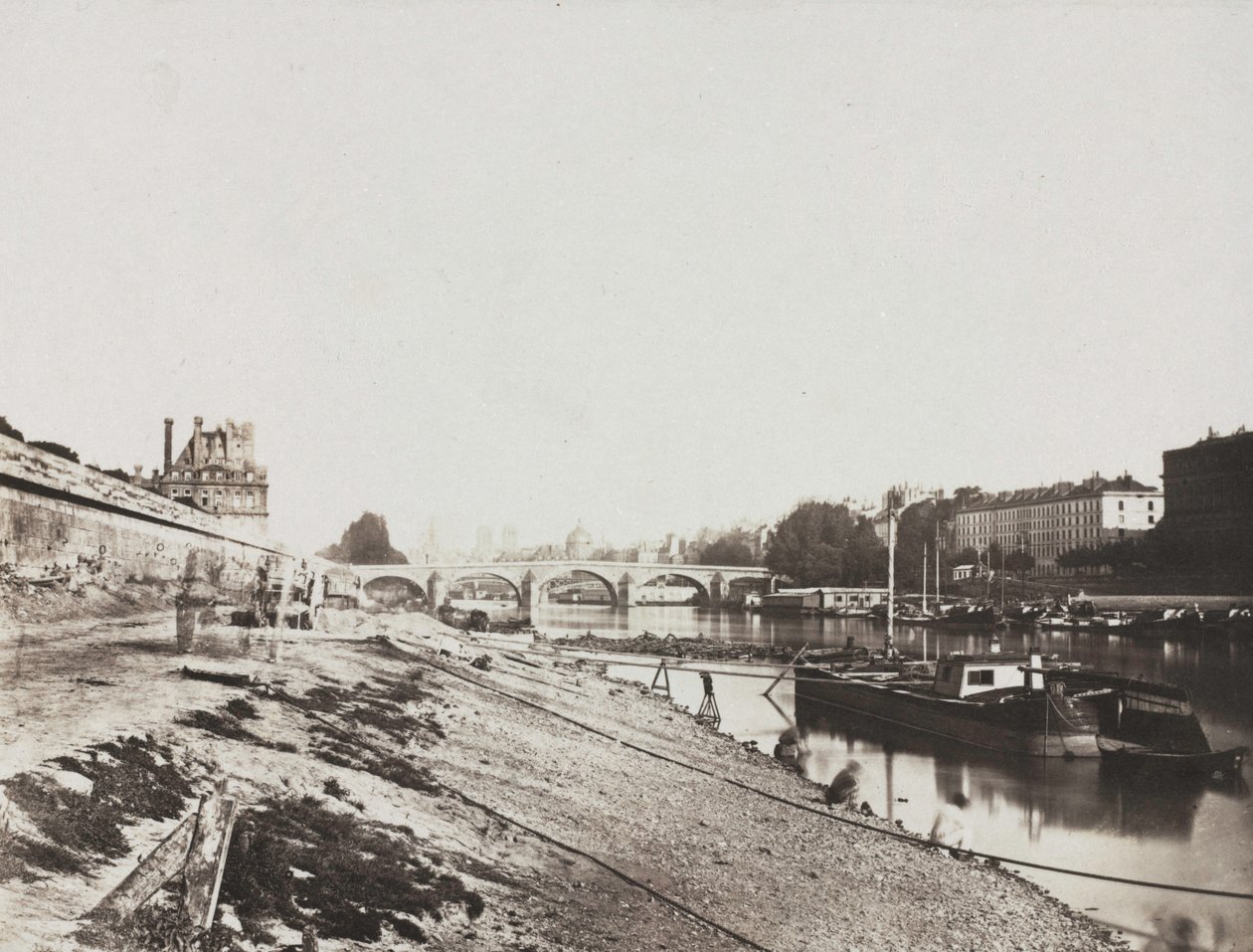 منظر من بونت دي لا كونكورد ، 1852. بواسطة تشارلز هنري بلوت