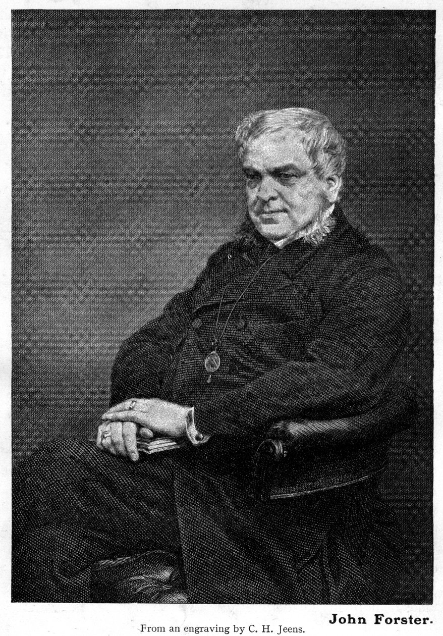 جون فورستر ، c1860-1900. بواسطة تشارلز هنري جينس