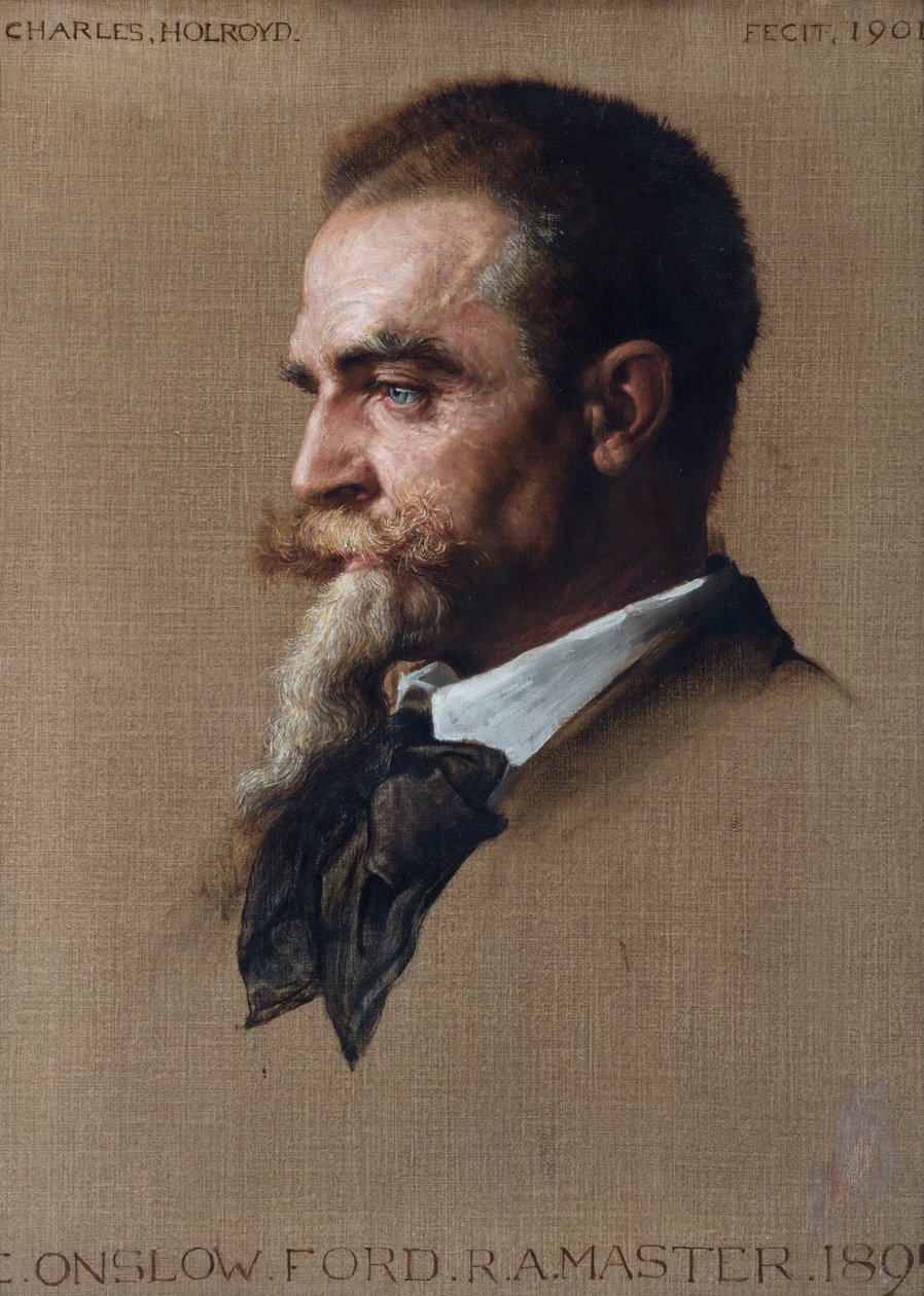 صورة لـ E. Onslow Ford ، 1901 بواسطة تشارلز هولرويد