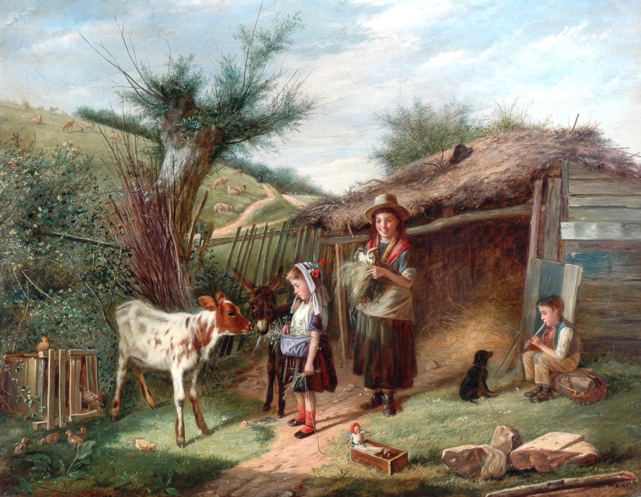 الحيوانات الأليفة ، 1838 بواسطة تشارلز هانت