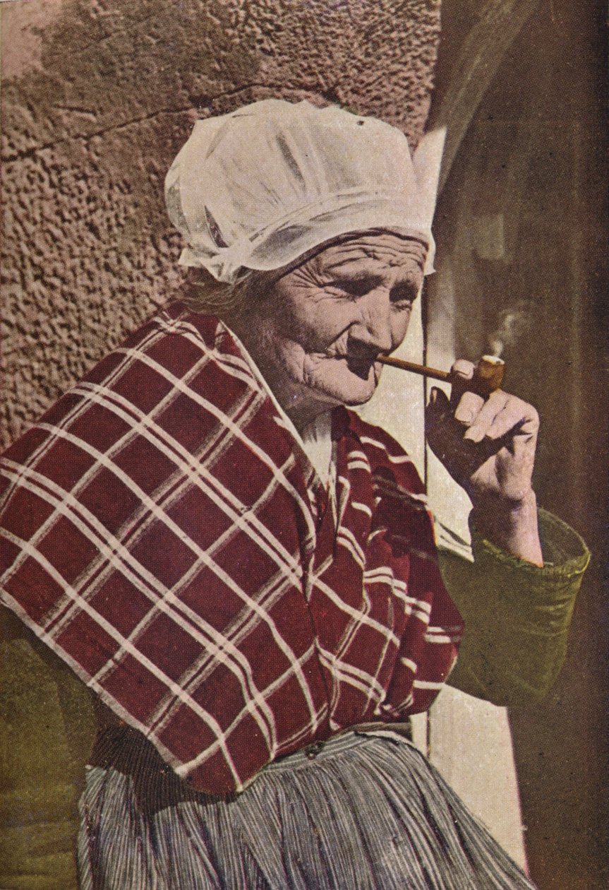 مسن Bretonne ، c1913 بواسطة Charles JS Makin