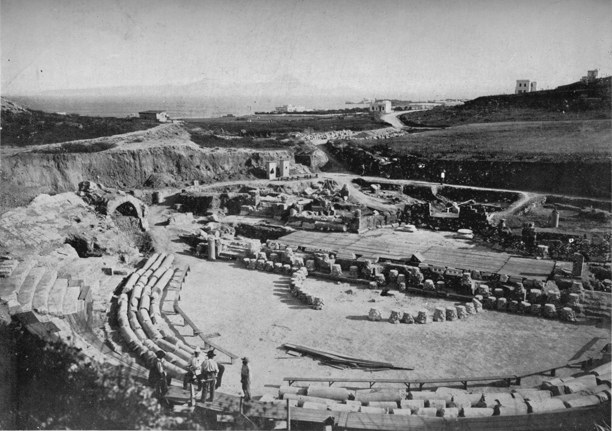قرطاج. المدرج ، c1913 بواسطة Charles JS Makin