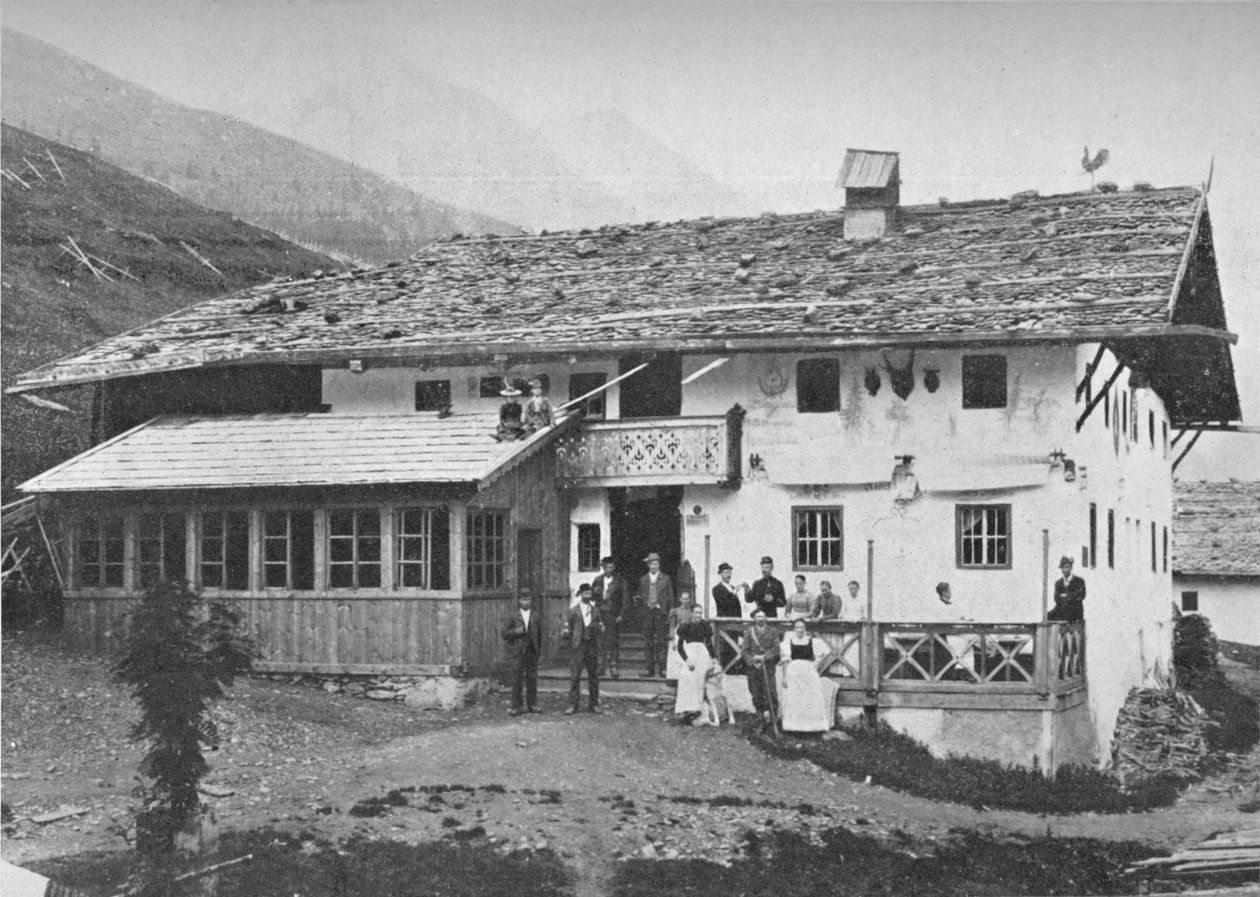 شاليه الجبل ، تيرول ، c1913 بواسطة Charles JS Makin