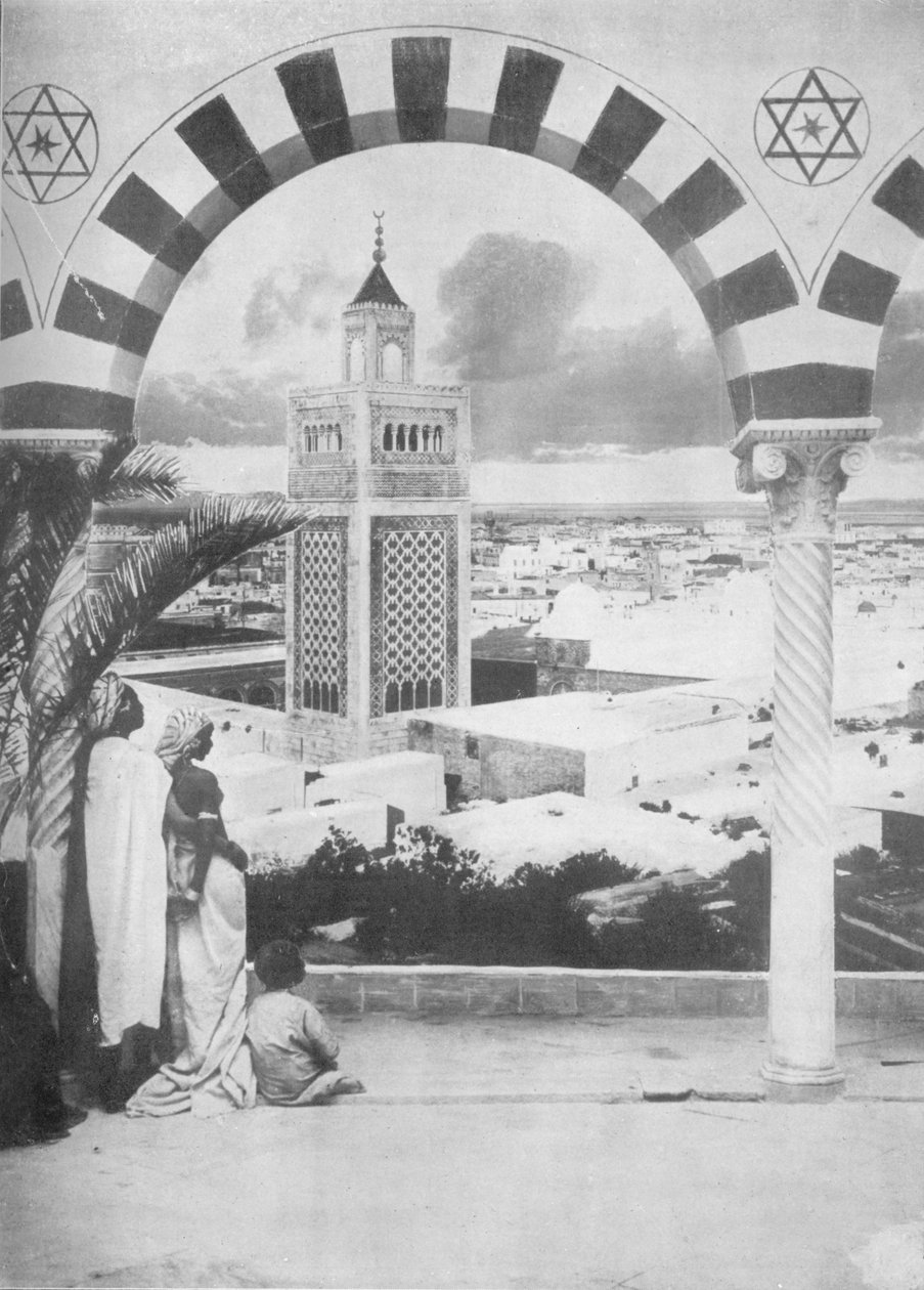 تونس. بوابة الشرق ، ج .1913 بواسطة Charles JS Makin