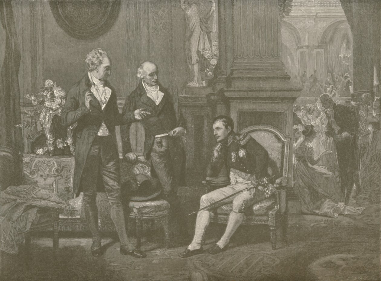 نابليون ، جوته وويلاند ، 1808 ، 1896 بواسطة تشارلز جيه