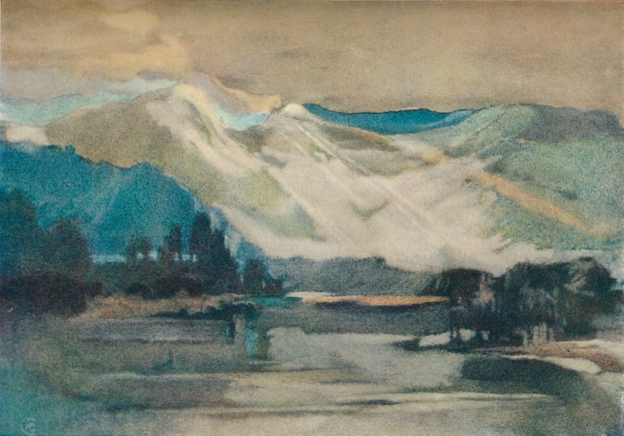 "على بحيرة Shuswap" ، عام 1911 بواسطة تشارلز جون كولينجز